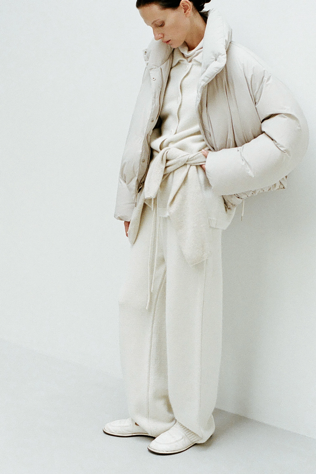 레이스 Knit Jogger Pants_Ivory 상품 이미지 2