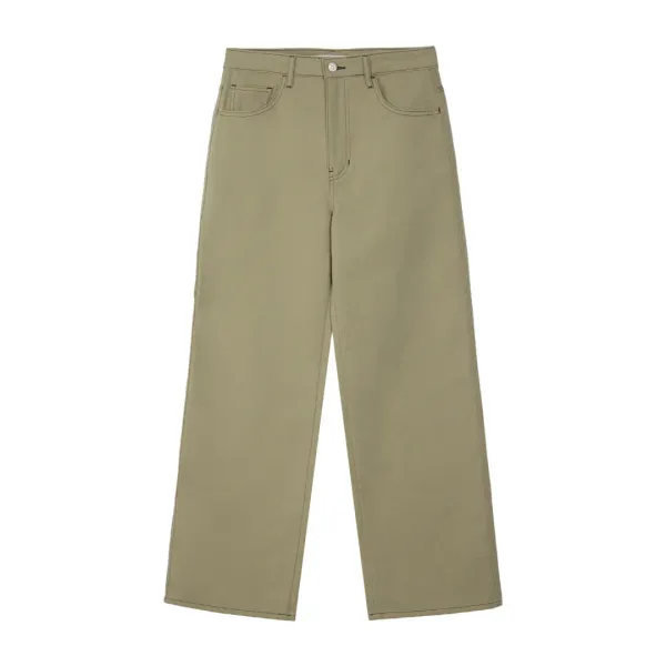 STITCH CARPENTER PANTS - BEIGE