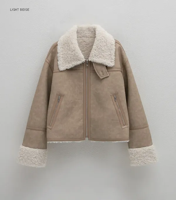 (JK-2995)LEATHER LINE MUSTANG JACKET
