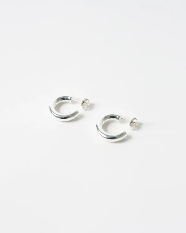 Hoop Earrings [SILVER]