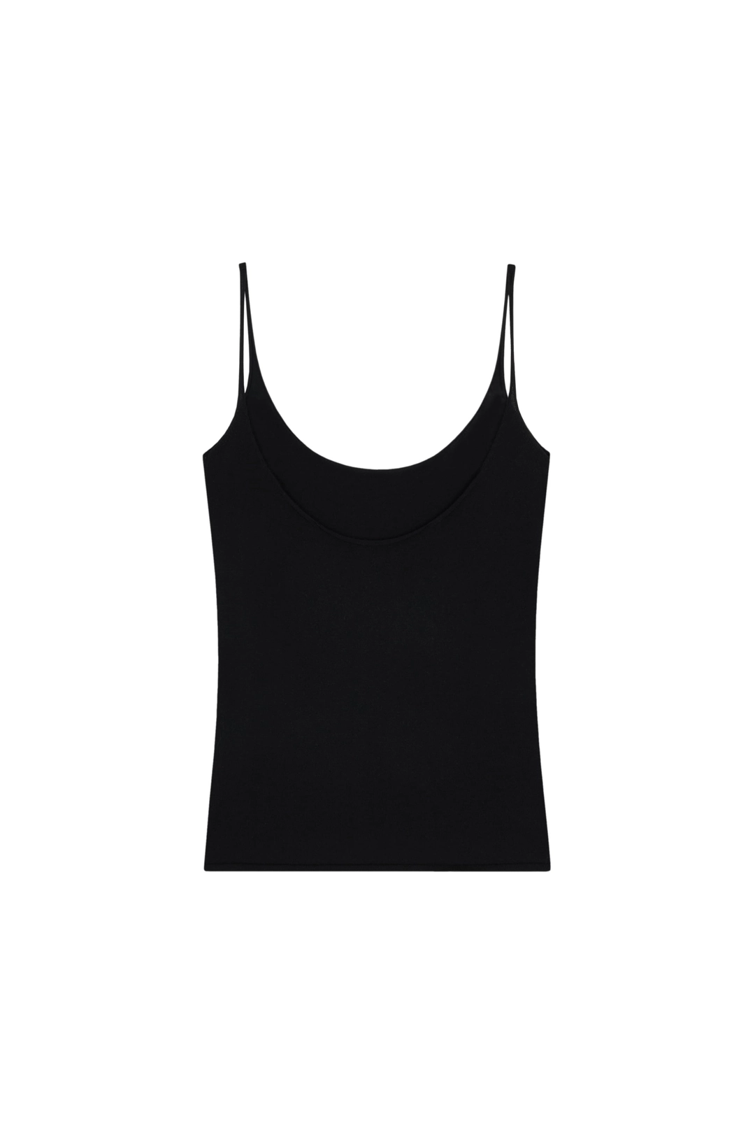 리포스 SUPIMA MINIMAL STRAP TOP (BLACK) 상품 이미지 1