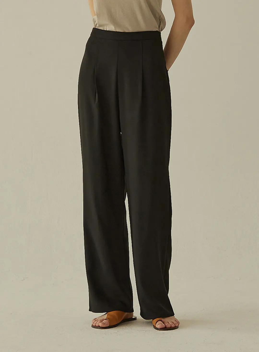 망고매니플리즈 PLAT STRAIGHT SLACKS 상품 이미지 2