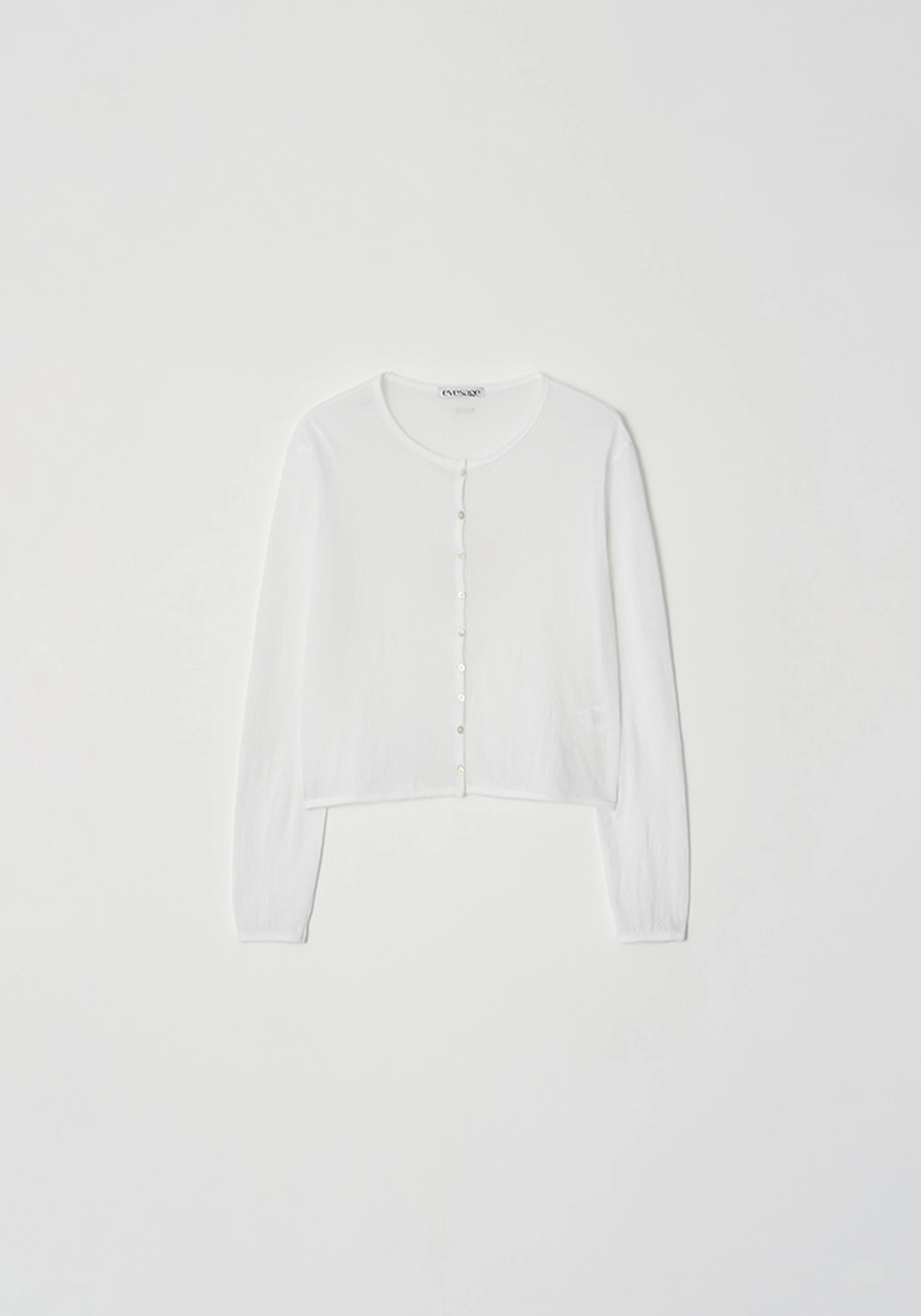 이브세이지 Seethrough cardigan (Ivory) 상품 이미지 1