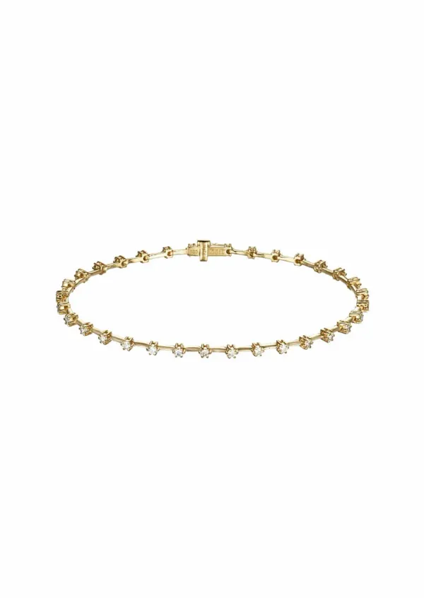 [G] Round Diamond Bracelet_1.8
