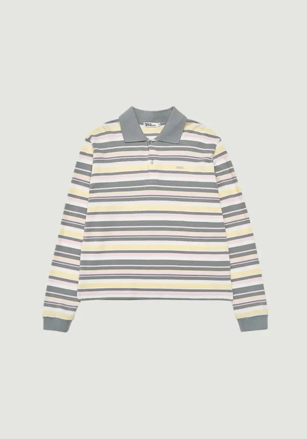 GRAIN STRIPE PIQUE SHIRT