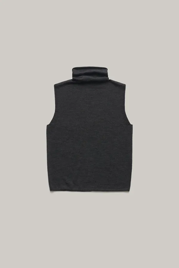 Mock Sleeveless Knit