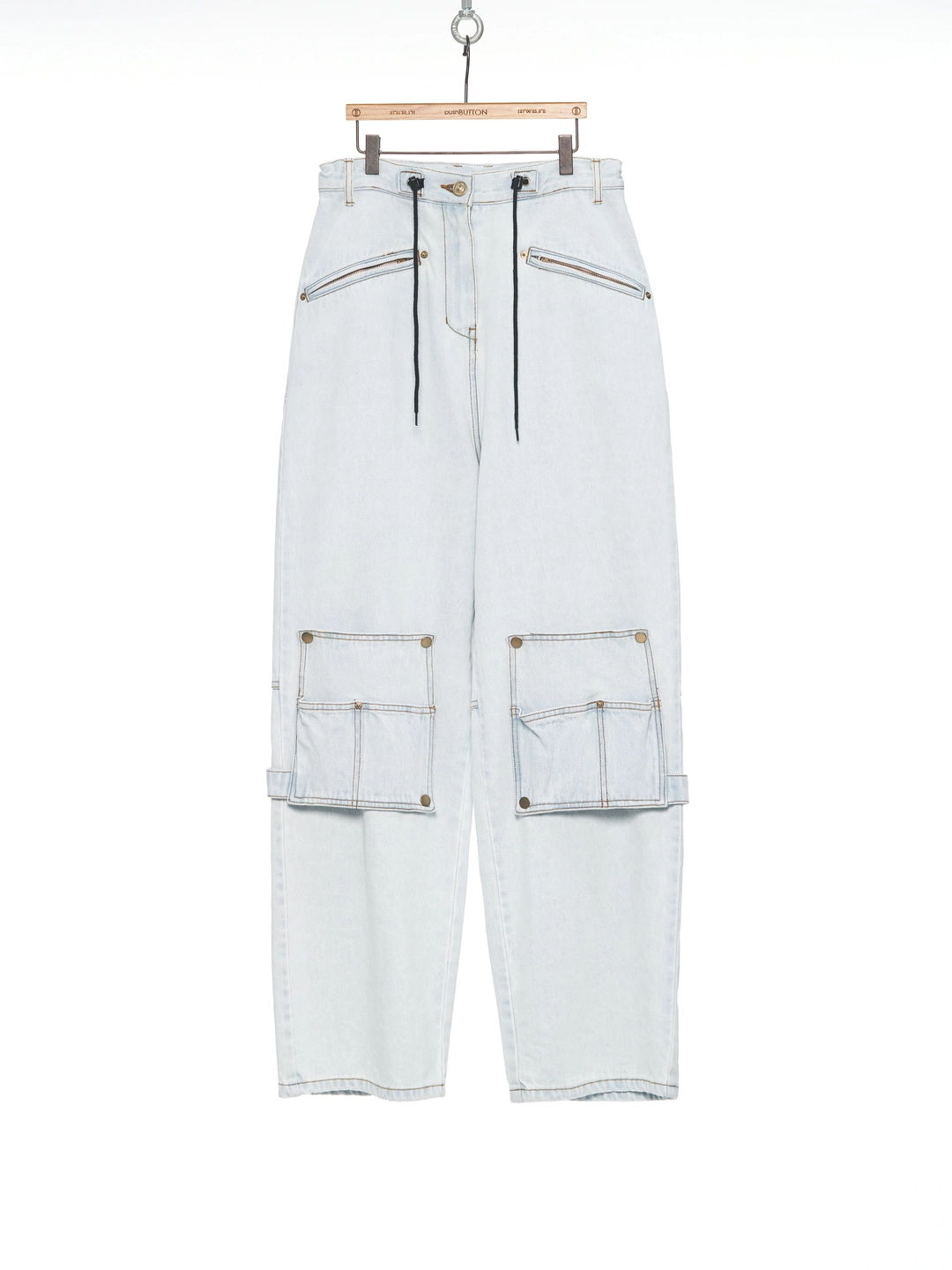 푸쉬버튼 SS25 LIGHT BLUE DETACHABLE POKET CARGO PANTS 상품 이미지 1