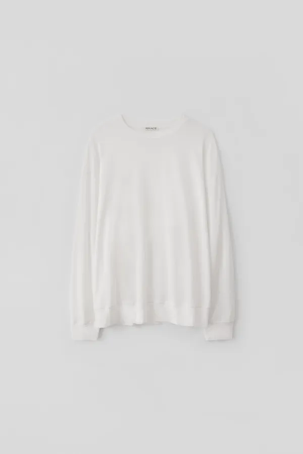 Light Cotton Sweatshirt_White
