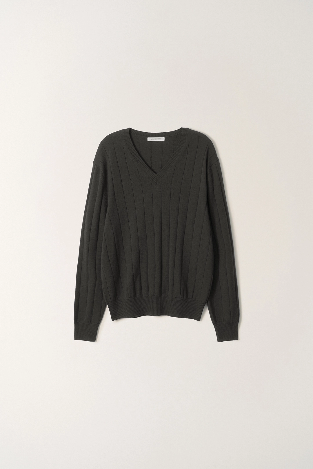 낫띵리튼 Almot wool knit (Charcoal) 상품 이미지 1
