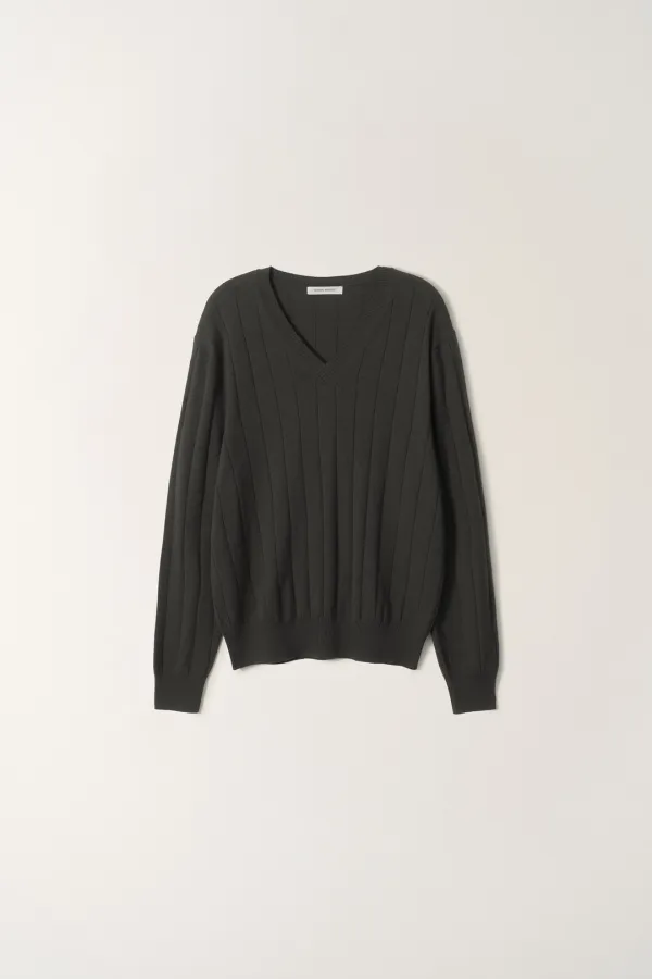 Almot wool knit (Charcoal)