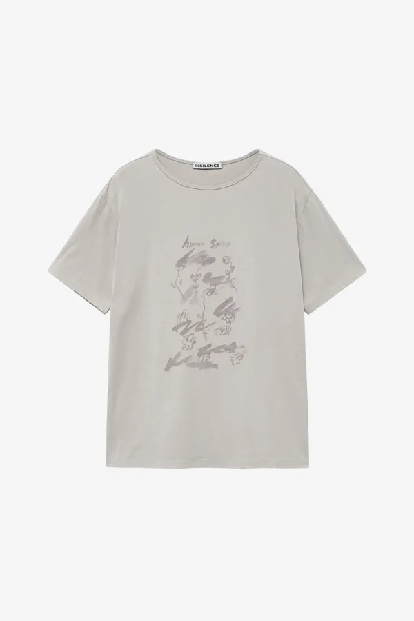 빈티지 스케치 티셔츠 BEIGE