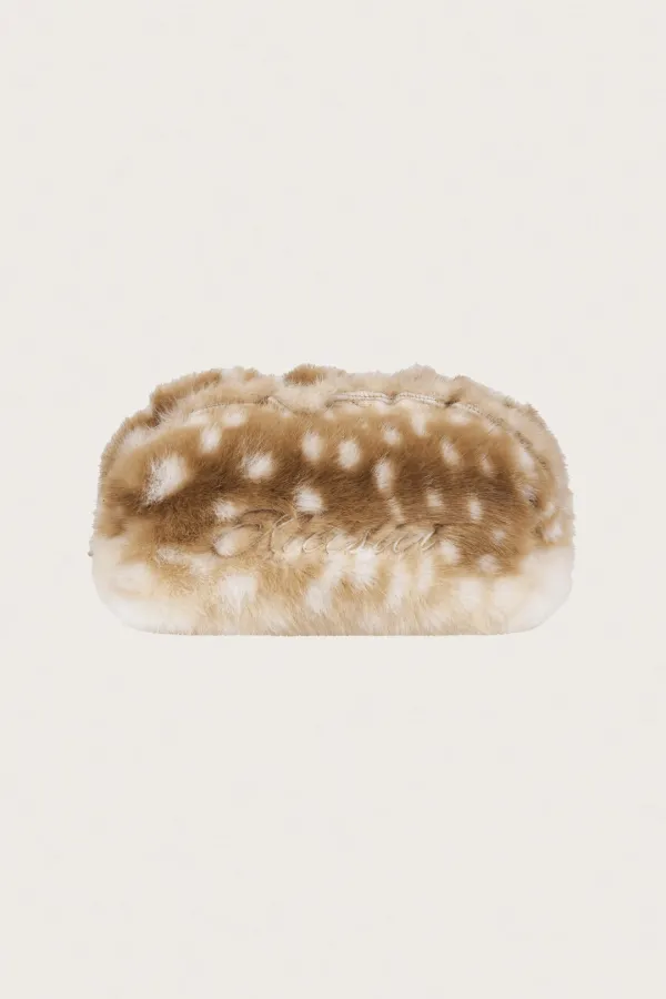 Bambi fur pouch, Brown
