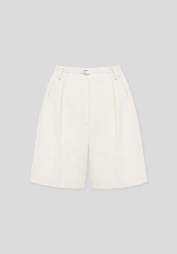 Strap Belted Shorts