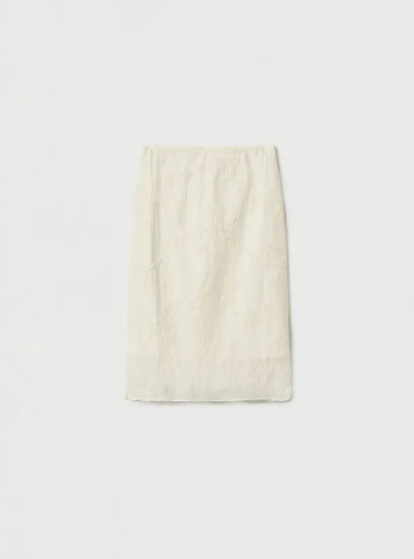[2ND] SHEER SKIRT