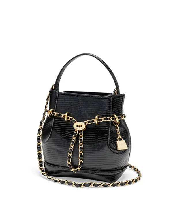 Bell bag lizard (gold) [12시 이전 결제 시 바로배송]