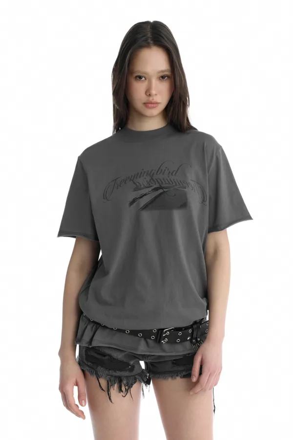 Desert Graphic T-Shirt [ Charcoal ]