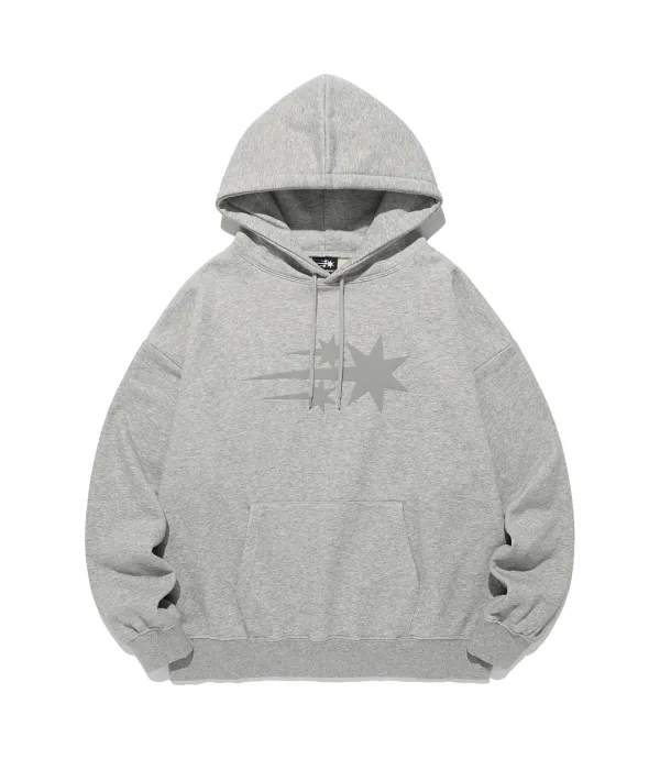 3star hoodie[grey]