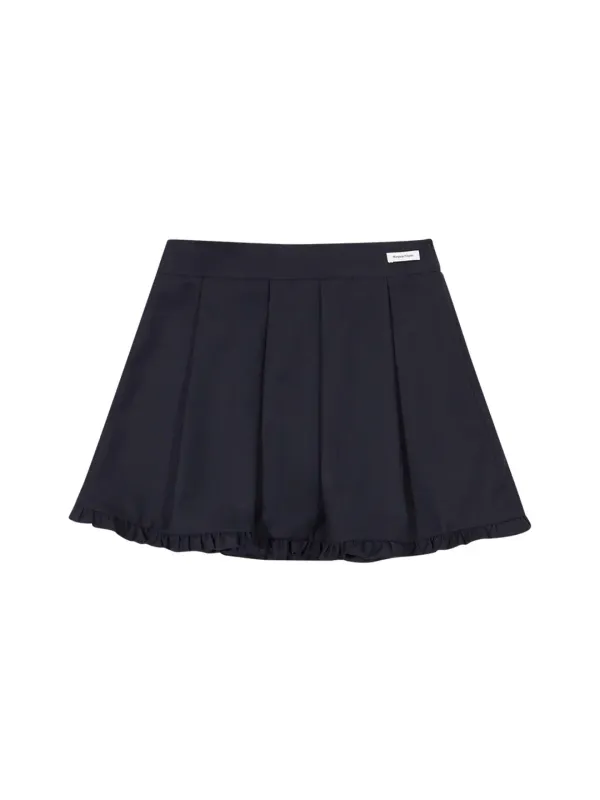 PLUMP FRILL SKIRT (NAVY)