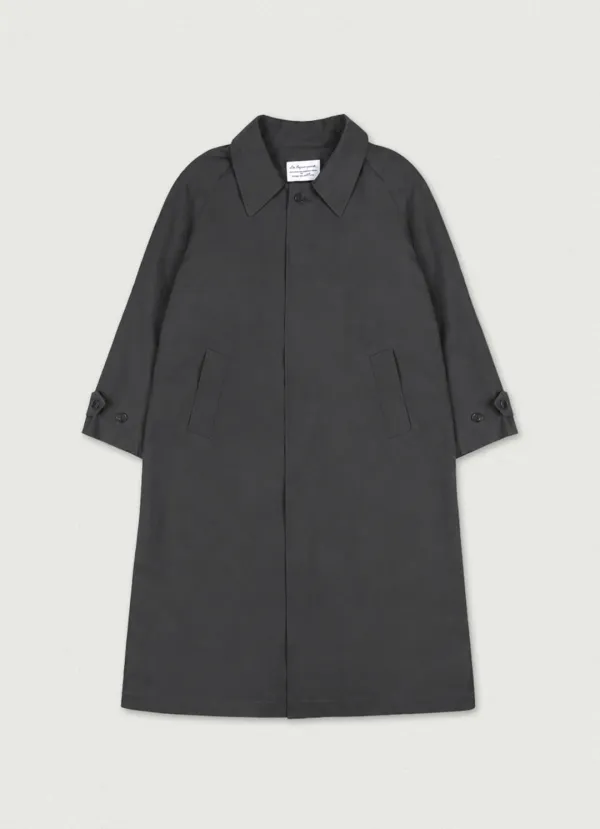 Coal Trench Coat [charcoal]