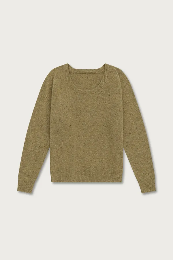 WOOL KNIT SWEATER BREAD
