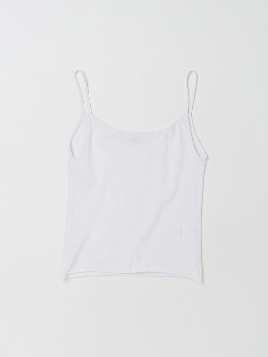 낫띵에브리띵 CLASSIC SLEEVELESS TOP IN MATT WHITE 상품 이미지 1