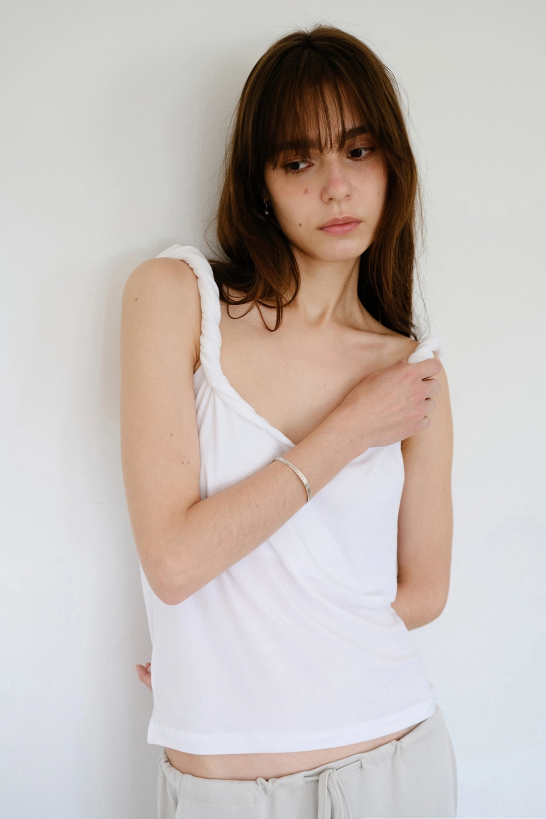 더릴 [2nd] Lune Twist Sleeveless_Ivory 상품 이미지 2