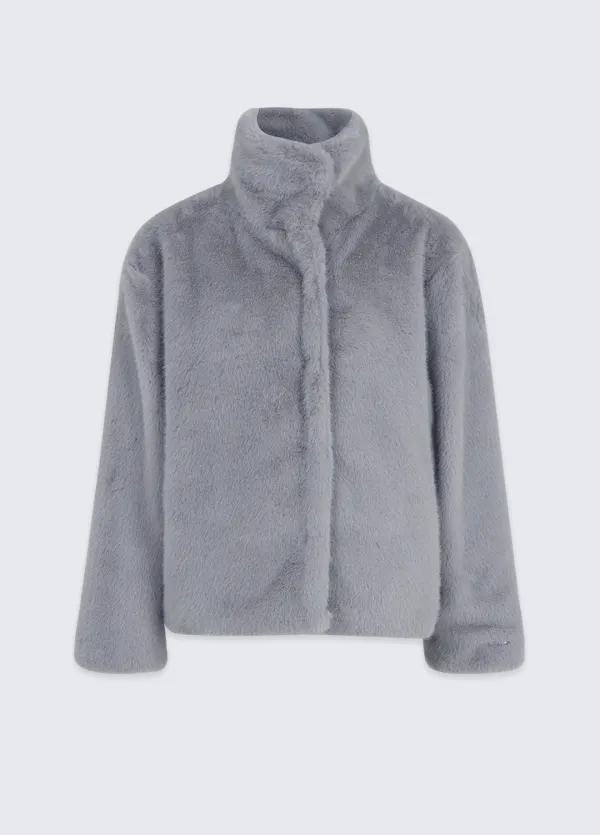  [44-120]  Hiba Fur Jacket - Mini Bag Setup  히바 퍼 자켓-미니 백 셋업 (겨울-아우터-빈티지룩-캐주얼룩-데일리룩-러블리-미니백-퍼가방-코지자켓-퍼자켓-빅사이즈-자체제작) 