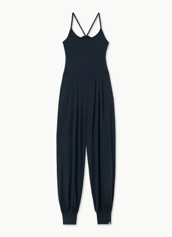 Knotted jumpsuit_Blueberry