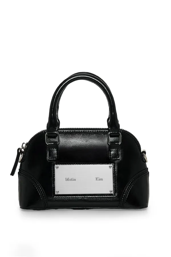 CURVE ZIP MINI BAG IN BLACK