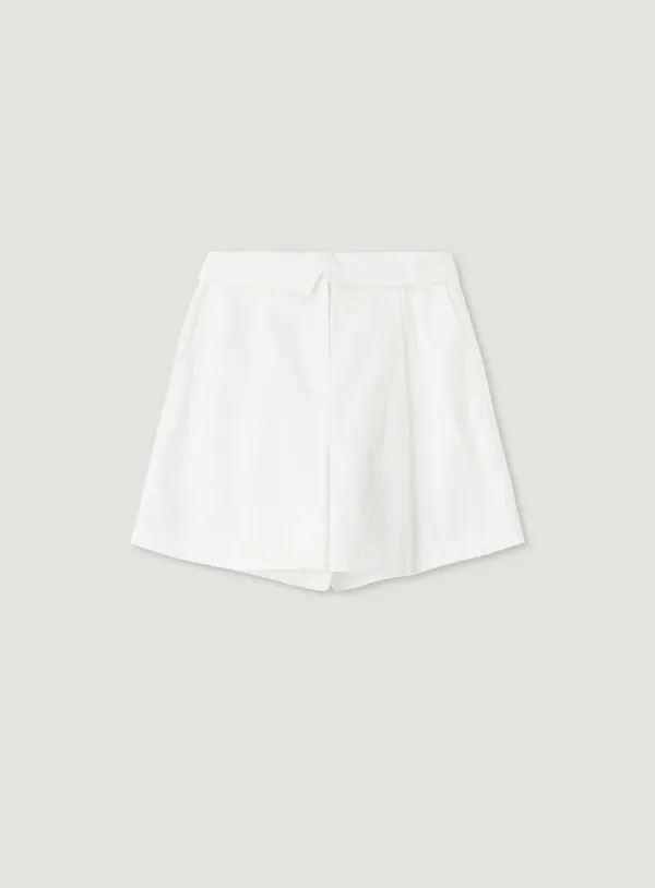 NOA CULOTTES SHORTS_WHITE