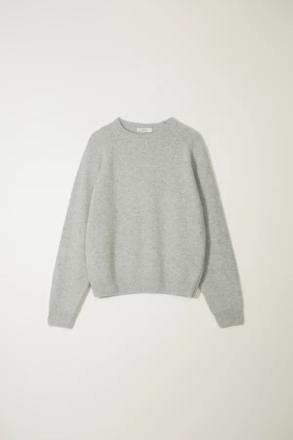 KAFKA RACCOON RAGLAN KNIT_MELANGE