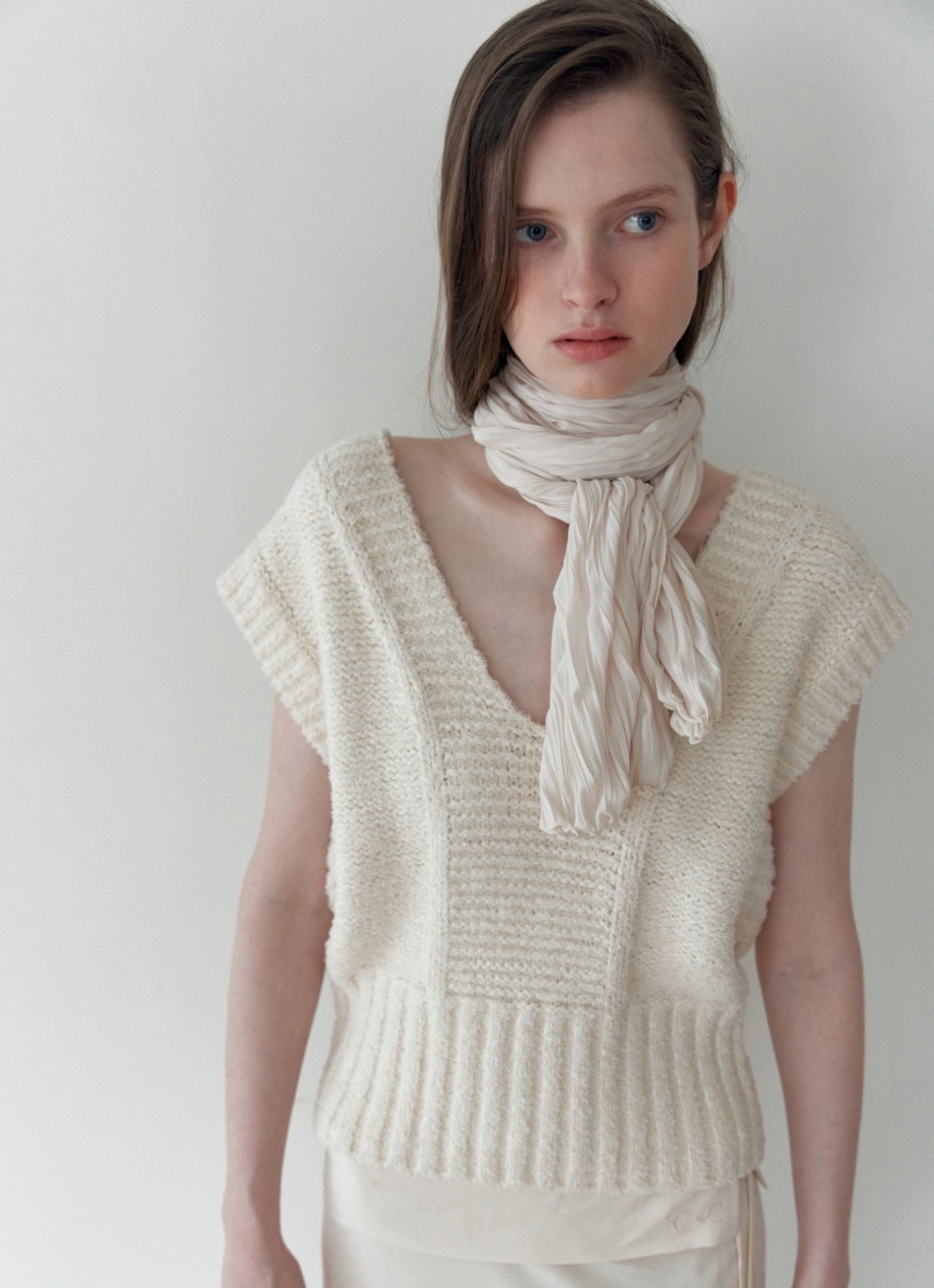 더릴 [6th] Soft Pleated Scarf_3colors 상품 이미지 2