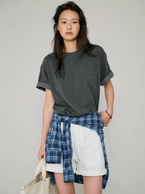 Paul pigment t-shirt_Charcoal