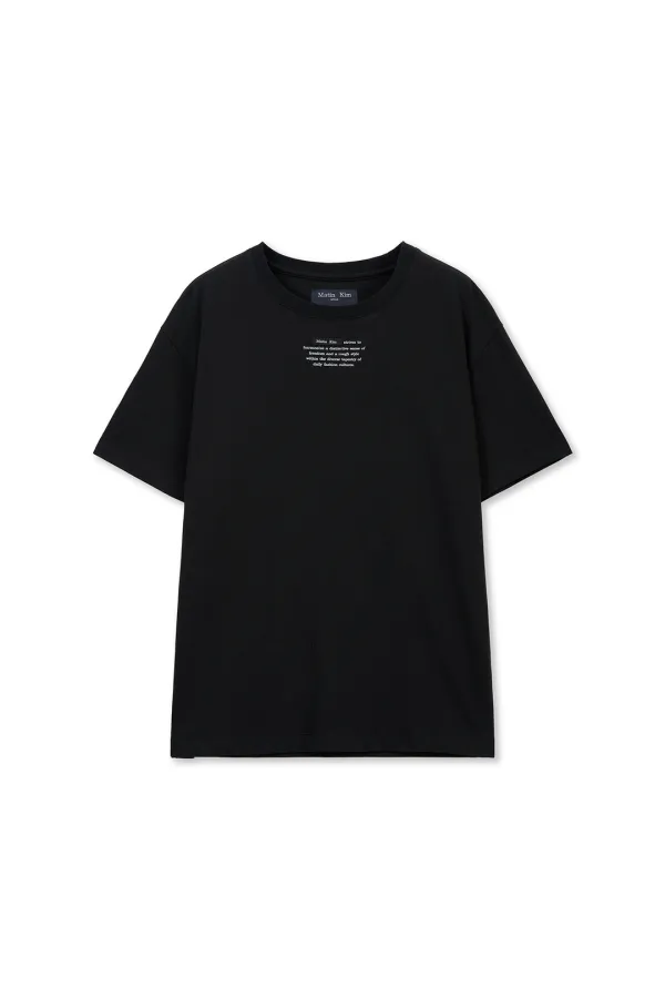 LABEL POINT LETTERING TOP IN BLACK