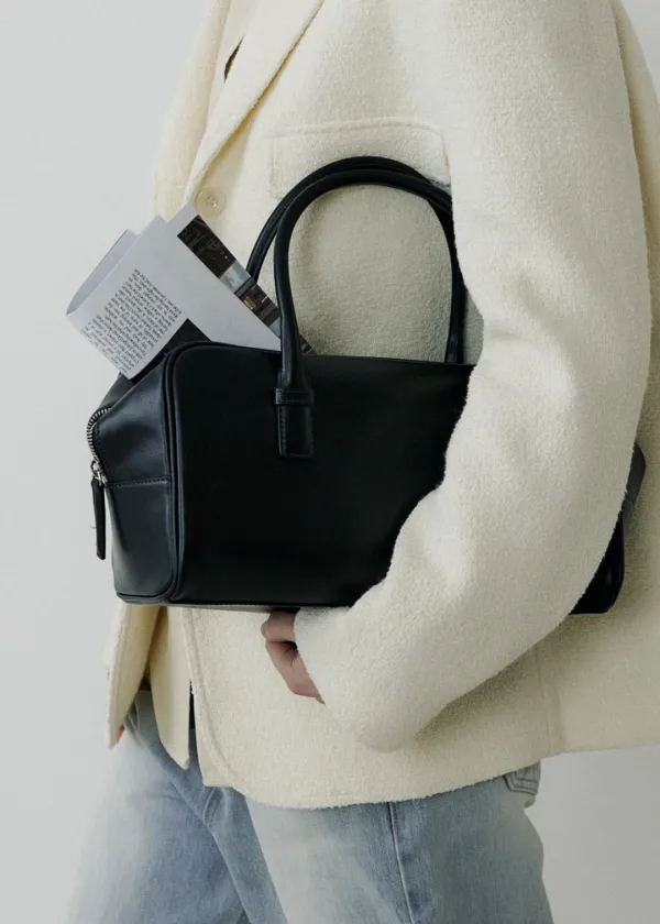 [3차] Brick tote bag (black)