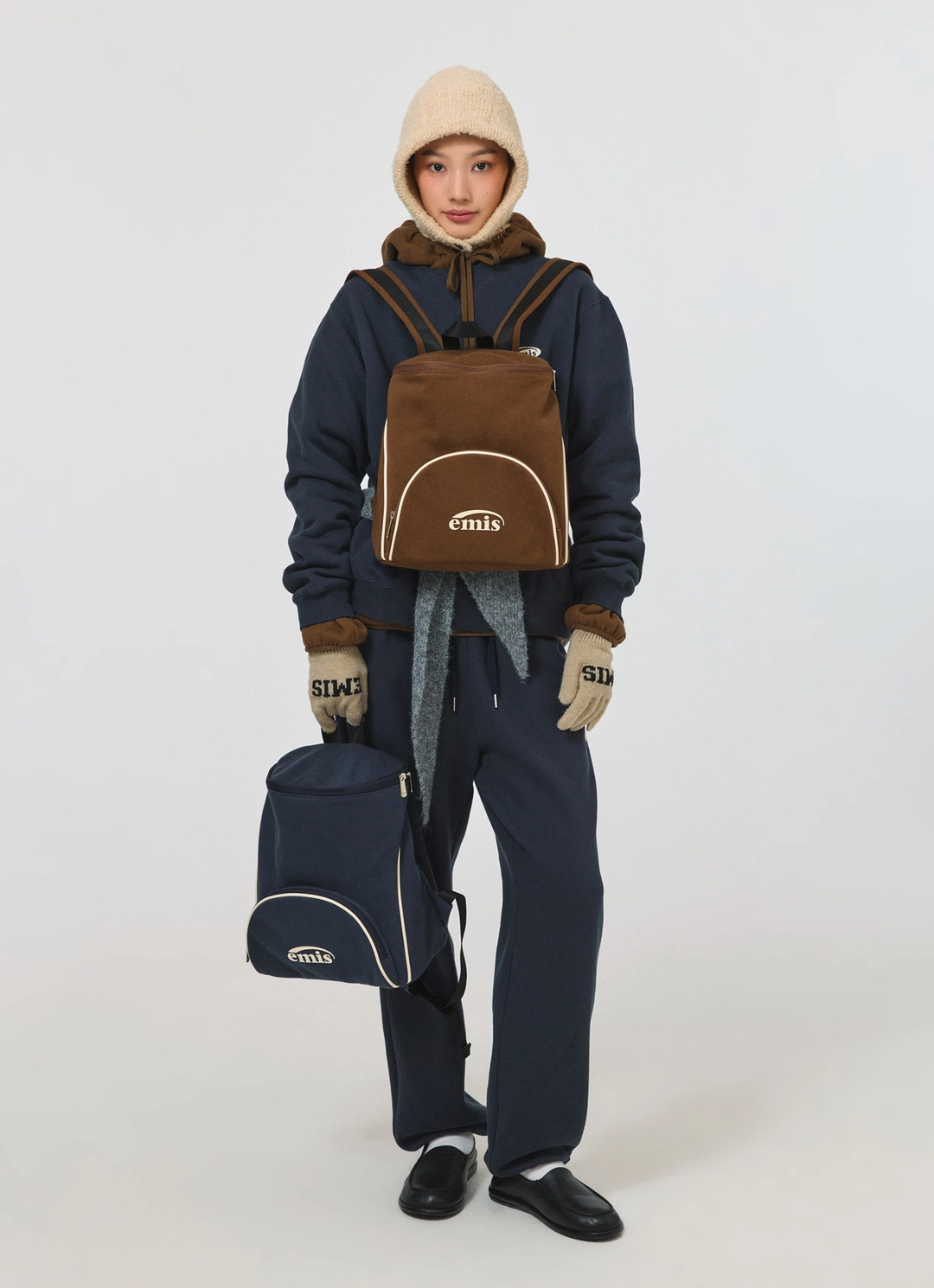 이미스 JERSEY LOGO BACKPACK-NAVY 상품 이미지 2
