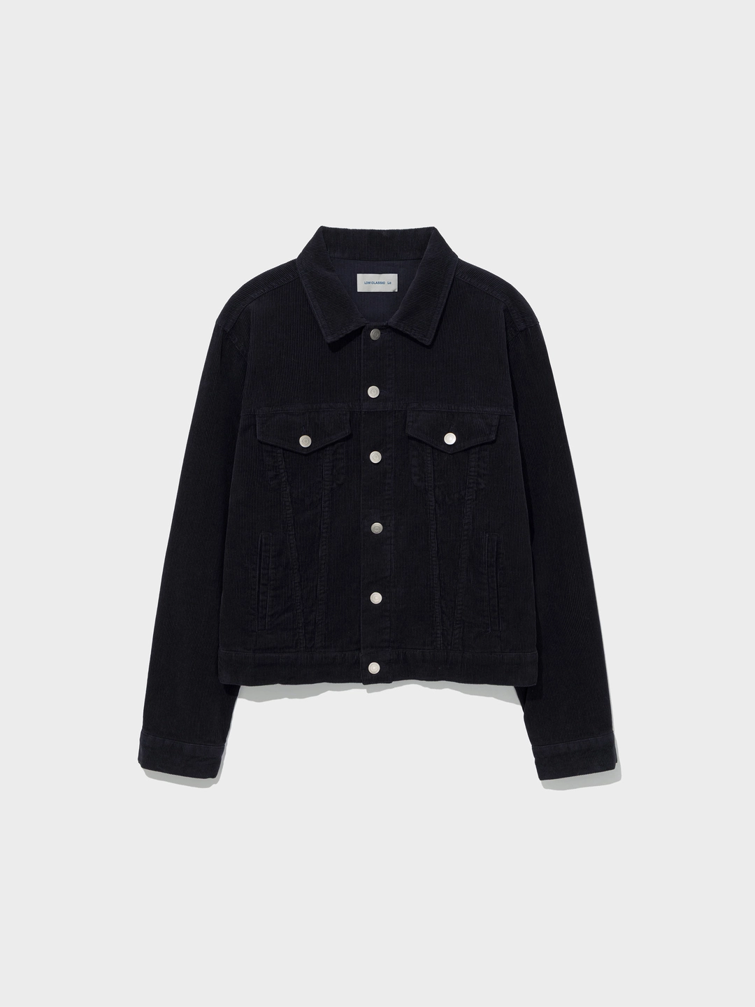 로우클래식 Corduroy Trucker Jacket_Navy 상품 이미지 1