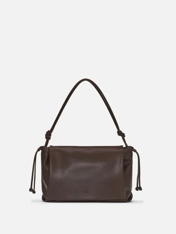 Medium Knot shoulder bag Umber