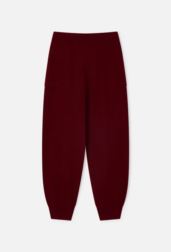 Cashmere Jogger Pants (Wine)
