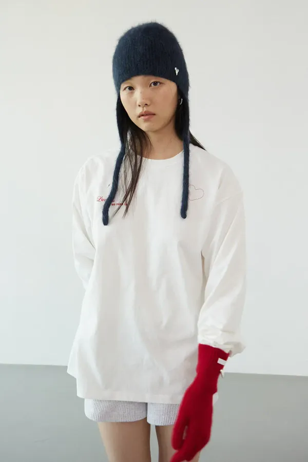 Love more T-shirt_ivory