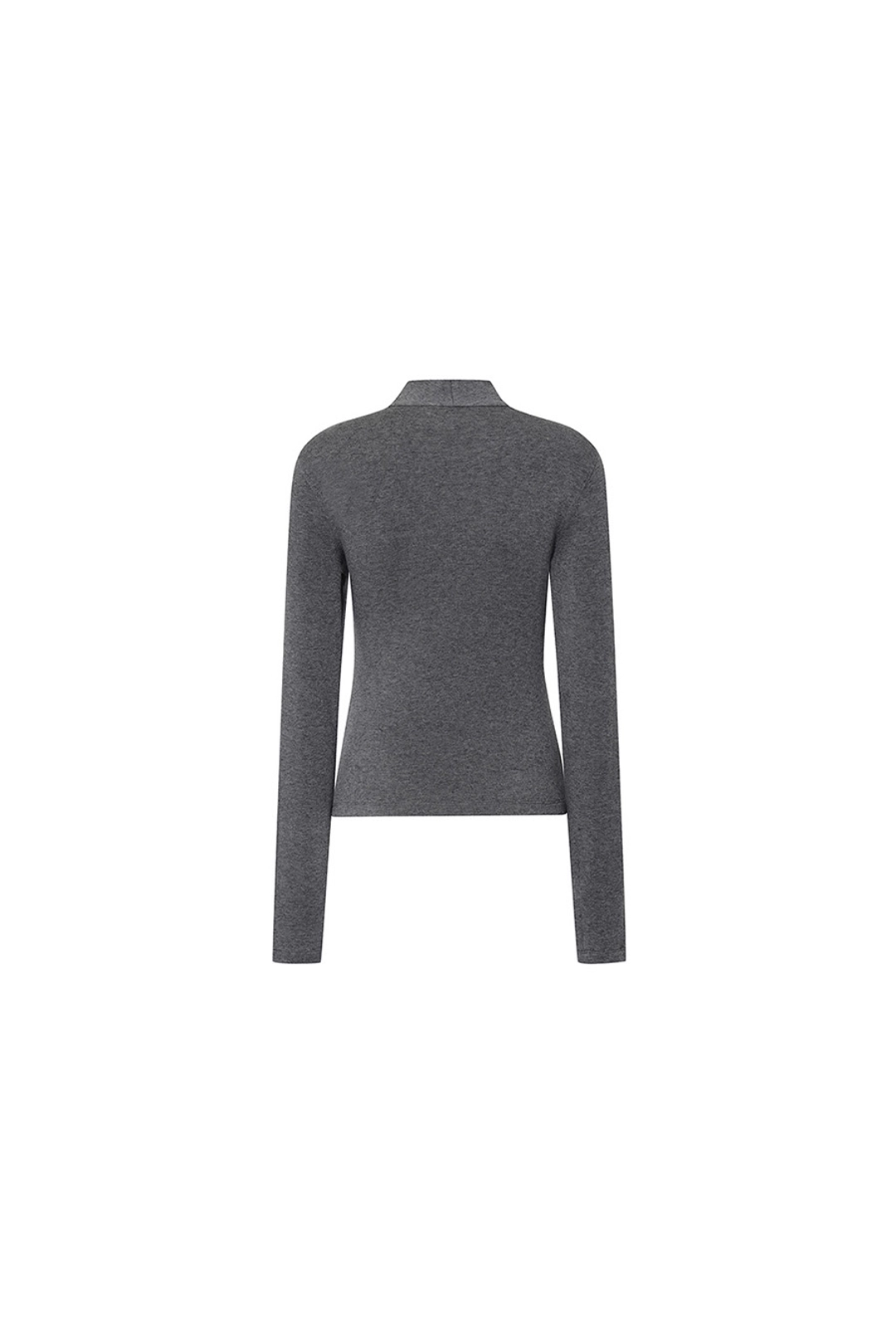 르917 SOFT WRAP TOP [GREY] 상품 이미지 1