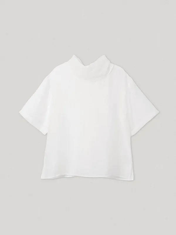 Biselle Scarf Blouse White (2nd)
