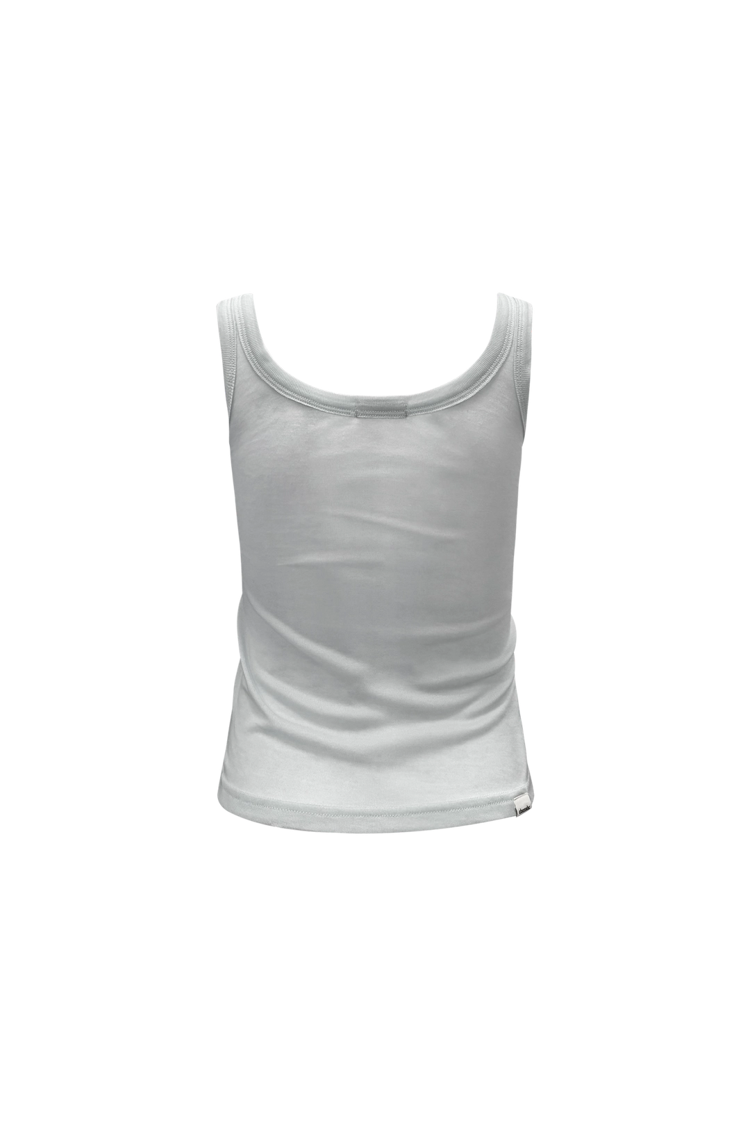 체메씨 LAYERED HENLEY SLEEVELESS (LIGHT GRAY) 상품 이미지 2