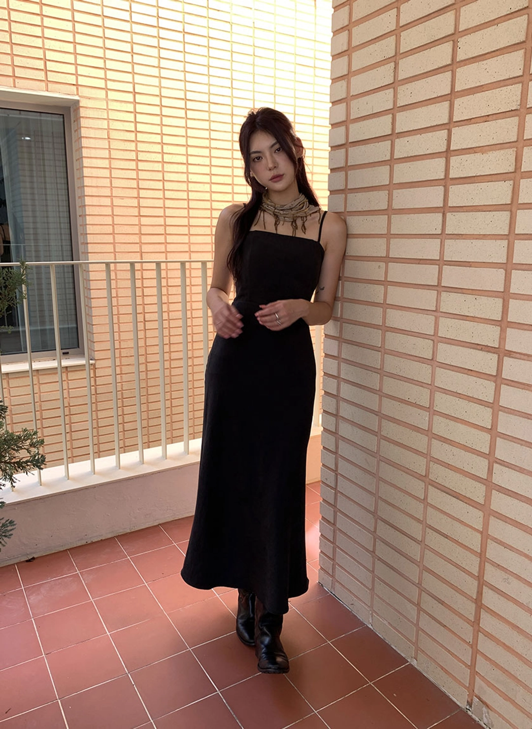 루루서울 Signature Slim Dress (Black) 상품 이미지 2