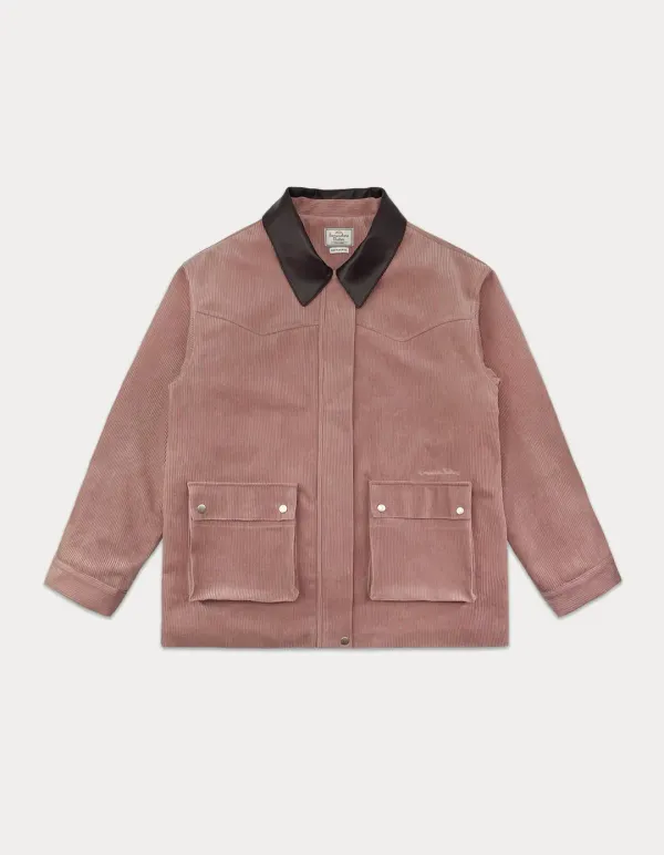 Besto Corduroy Work Jacket - Pink