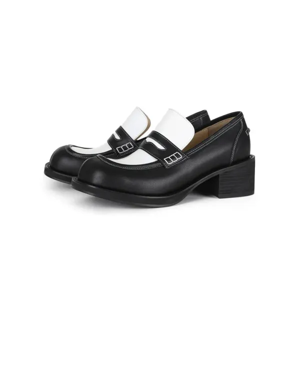 DENNY LOAFER [WHITE COMBI]