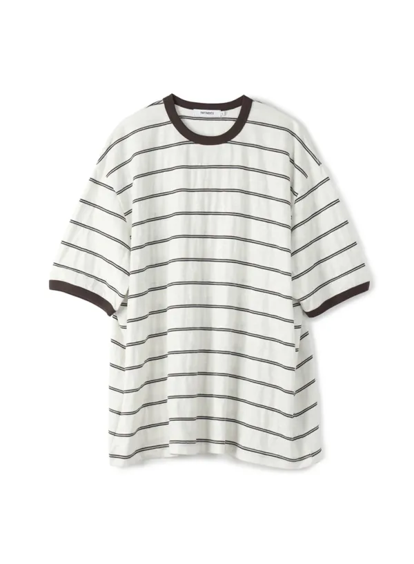 Vintage Surf Stripe Tee_Ivory