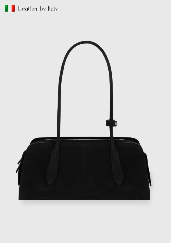 3rd) [By Italy] Edition Suede Shoulder Bag