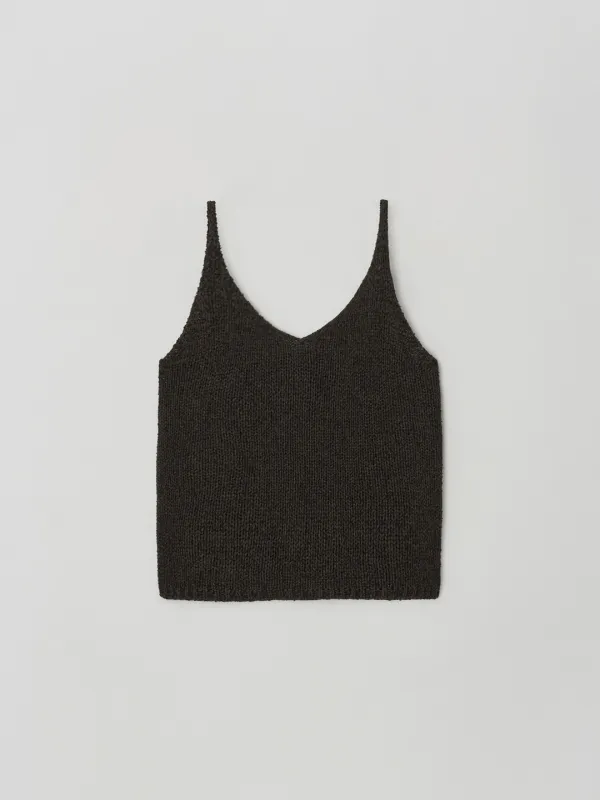 paper sleeveless (soil brown)