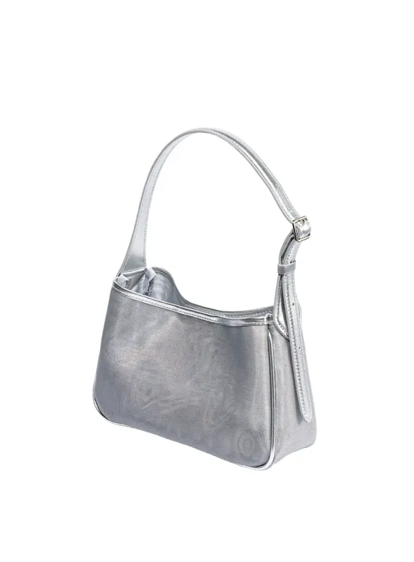 MESH BAG / MINI / SILVER 